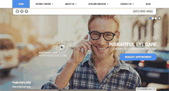 Desktop Screenshot of northeasteyecare.com